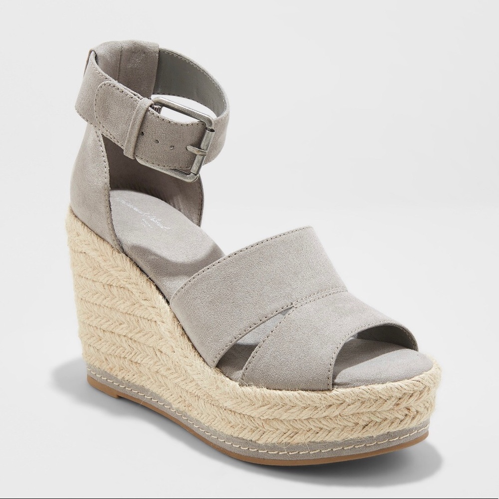 Universal Thread - Ankle Strap Espadrille Wedge